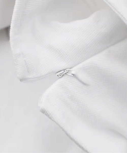 LA POMME petit(ラポミ・プチ)の「Petal Puff Mini Skirt(スカート・レディース・ホワイト/ブラック・SMALL/MEDIUM/LARGE)」の4枚目の写真