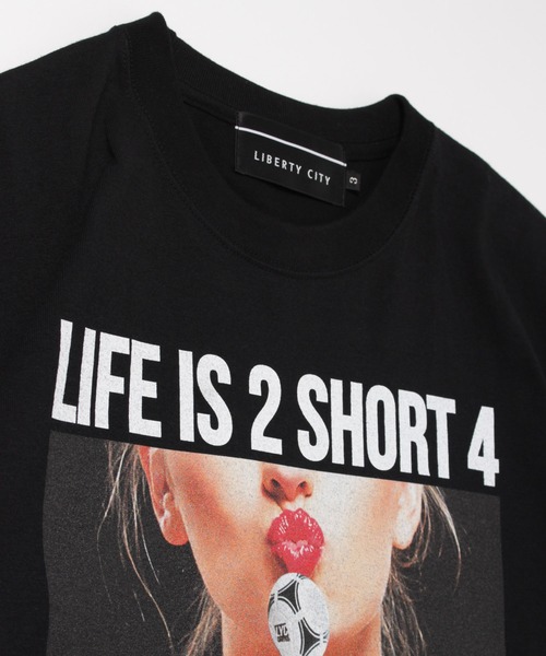 LIBERTY CITY（リバティシティ）の「【LIBERTY CITY/リバティーシティ】 [LADY LUCK] Tシャツ（Tシャツ/カットソー・メンズ・ブラック/ホワイト・4/3/2）」の14枚目の写真
