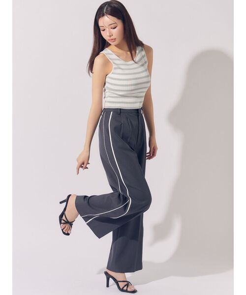 RESEXXY(リゼクシー)の「クロスデザインサンダル(サンダル・レディース・ブラック/ピンク・SMALL/LARGE/MEDIUM)」の5枚目の写真