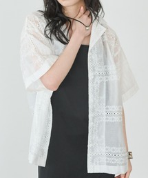 刺繍BIG開襟シャツ