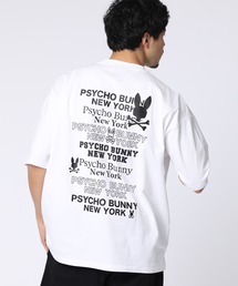 Psycho Bunny（サイコバニー）の「[WEB限定]ツアーTEE風 ロゴTシャツ（Tシャツ/カットソー）」