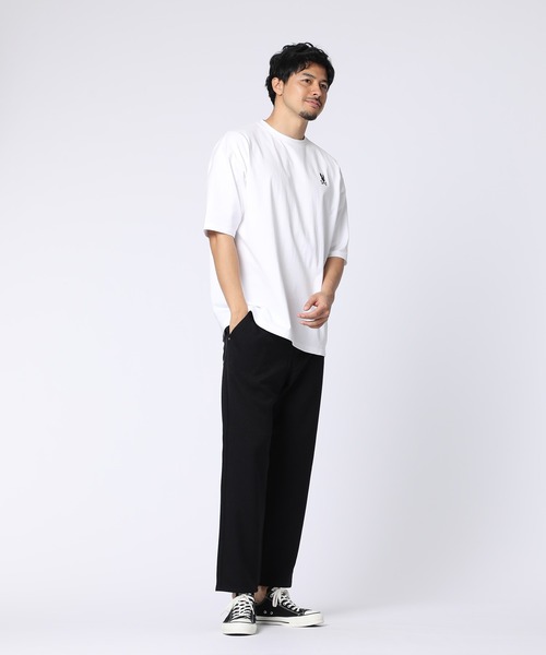 Psycho Bunny（サイコバニー）の「[WEB限定]ツアーTEE風 ロゴTシャツ（Tシャツ/カットソー・メンズ・ホワイト/ブラック・X-LARGE/LARGE/MEDIUM/SMALL）」の5枚目の写真