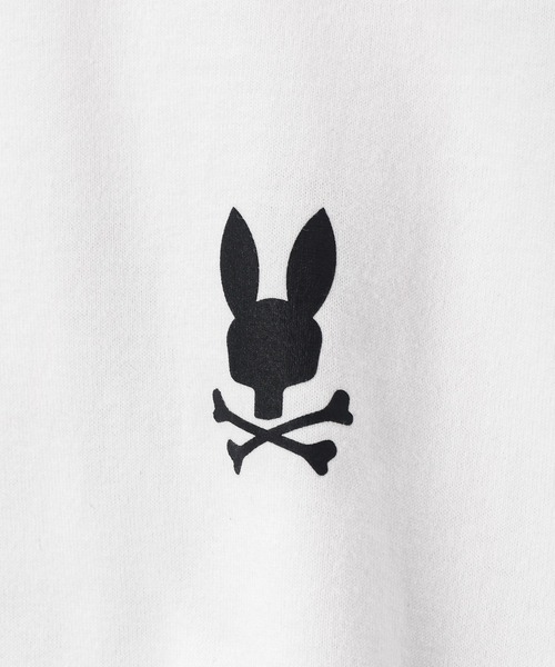 Psycho Bunny（サイコバニー）の「[WEB限定]ツアーTEE風 ロゴTシャツ（Tシャツ/カットソー・メンズ・ホワイト/ブラック・X-LARGE/LARGE/MEDIUM/SMALL）」の9枚目の写真
