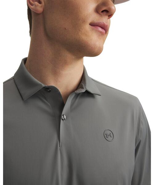 UNDER ARMOUR(アンダーアーマー)の「UAドライブチル ポロ(ゴルフ/メンズ)(ポロシャツ・メンズ・イエロー系・L/M/XL/S/2XL/3XL)」の3枚目の写真