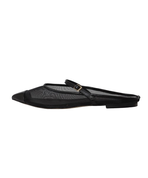 CORSO ROMA，9（コルソローマ）の「CORSO ROMA，9 / mesh mule(コルソ ローマ メッシュミュール TINA272)（パンプス・レディース・ブラック・37/36）」の8枚目の写真