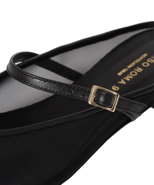 CORSO ROMA，9（コルソローマ）の「CORSO ROMA，9 / mesh mule(コルソ ローマ メッシュミュール TINA272)（パンプス・レディース・ブラック・37/36）」の12枚目の写真