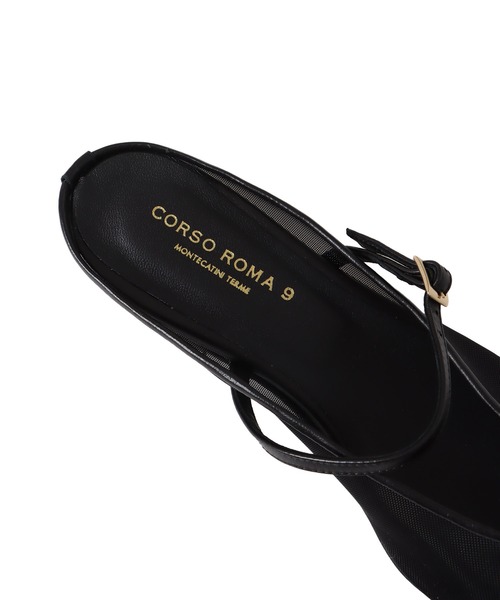 CORSO ROMA，9（コルソローマ）の「CORSO ROMA，9 / mesh mule(コルソ ローマ メッシュミュール TINA272)（パンプス・レディース・ブラック・37/36）」の14枚目の写真