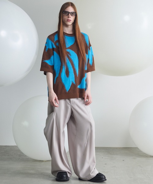 MAISON SPECIAL(メゾンスペシャル)の「《UNISEX》Linen Mix Slab Side Big Pocket Prime-Wide Pants/リネンミックススラブサイドビックポケットプライムワイドパンツ【MAISON SPECIAL/メゾンスペシャル】■セットアップ対応■(その他パンツ・メンズ・チャコールグレー/グレイッシュベージュ/ブラック・2/1/0)」の8枚目の写真