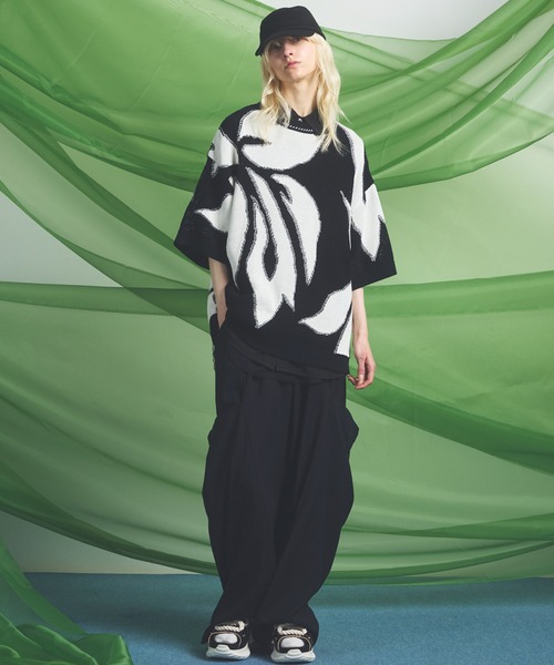 MAISON SPECIAL(メゾンスペシャル)の「《UNISEX》Linen Mix Slab Side Big Pocket Prime-Wide Pants/リネンミックススラブサイドビックポケットプライムワイドパンツ【MAISON SPECIAL/メゾンスペシャル】■セットアップ対応■(その他パンツ・メンズ・チャコールグレー/グレイッシュベージュ/ブラック・2/1/0)」の5枚目の写真
