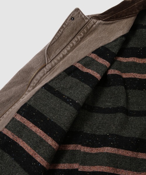 KHOKI（コッキ）の「Faded denim zip jakcet（その他アウター・メンズ・ブラウン・3）」の4枚目の写真