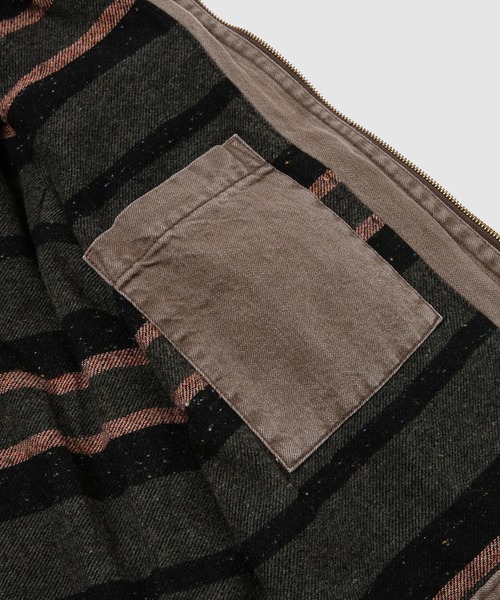 KHOKI（コッキ）の「Faded denim zip jakcet（その他アウター・メンズ・ブラウン・3）」の5枚目の写真