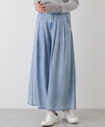 Jayro（ジャイロ）の「パウダーシルクデニムワイドパンツ（その他パンツ）」