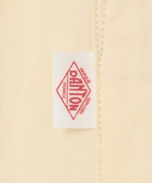 DANTON(ダントン)の「DANTON | コットンポプリン ドルマンワークシャツ WOMEN(シャツ/ブラウス・レディース・アイボリー/チャコール・36)」の13枚目の写真