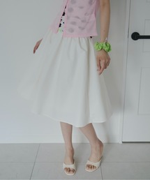 FEKETE | ribbon flared skirt / リボンフレアスカート(スカート)