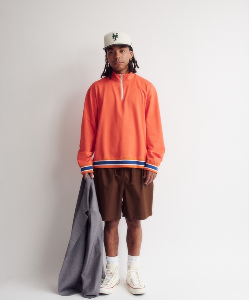 DIGAWEL(ディガウェル)の「Baggy shorts(その他パンツ・メンズ・セージグリーン/ネイビー/ブラウン・2)」の4枚目の写真