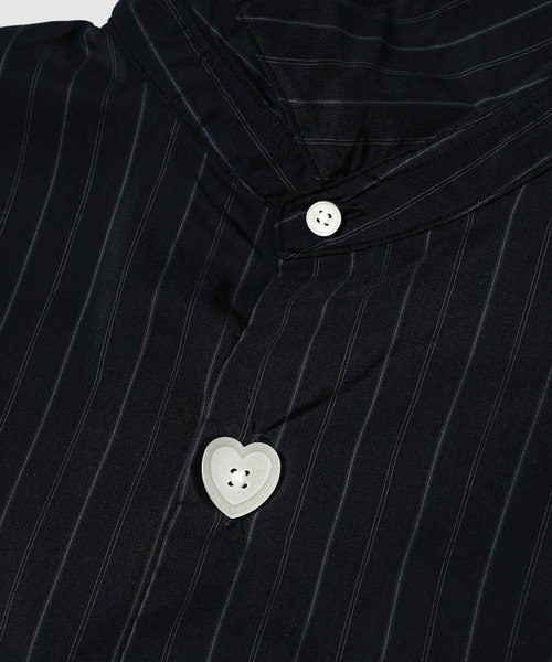PHINGERIN（フィンガリン）の「FLOATING HEART SHIRT（シャツ/ブラウス・メンズ・ブラック/ブルー/サックスブルー・L）」の7枚目の写真