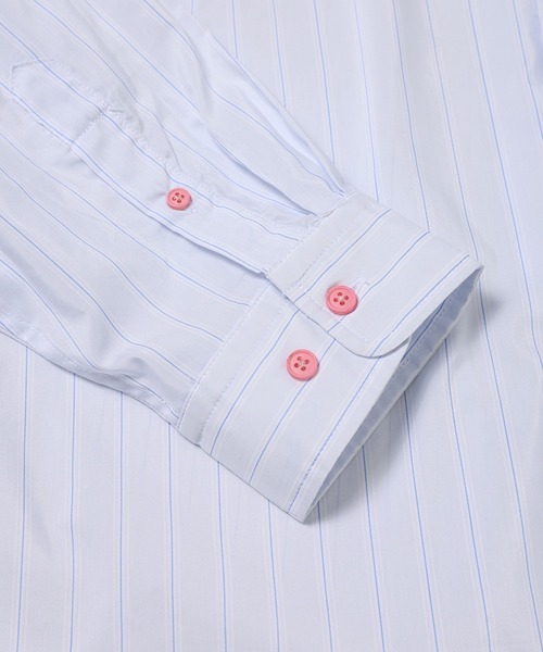 PHINGERIN（フィンガリン）の「FLOATING HEART SHIRT（シャツ/ブラウス・メンズ・ブラック/ブルー/サックスブルー・L）」の11枚目の写真
