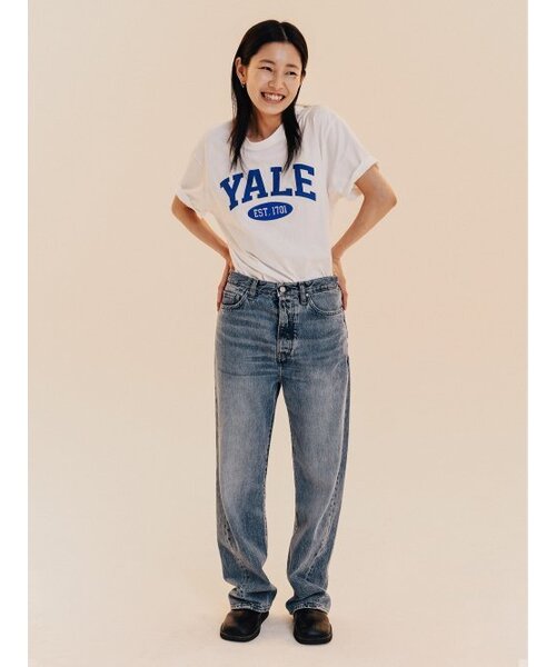 YALE(イェール)の「ツートンアーチ半袖Tシャツホワイト(Tシャツ/カットソー・レディース・その他・MEDIUM/LARGE/X-LARGE/XX-LARGE/X-SMALL/SMALL)」の7枚目の写真