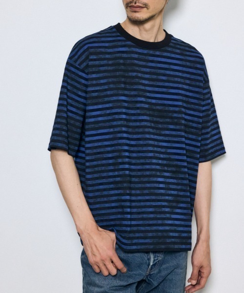 alice auaa ボーダー Tシャツ 2枚セット カットソー alice auaa ボーダー Tシャツ 2枚セット カットソー セール】かすれ