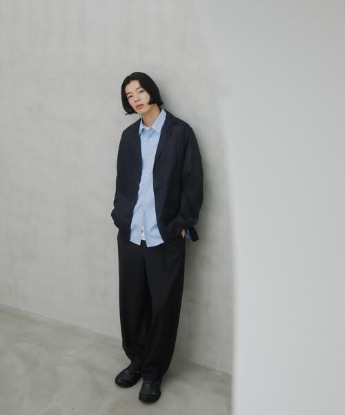 URBAN RESEARCH DOORS(アーバンリサーチドアーズ)の「RA/LYO Sheer Shirts Jacket(その他アウター・メンズ・ネイビー/ブラック・LARGE/MEDIUM)」の5枚目の写真