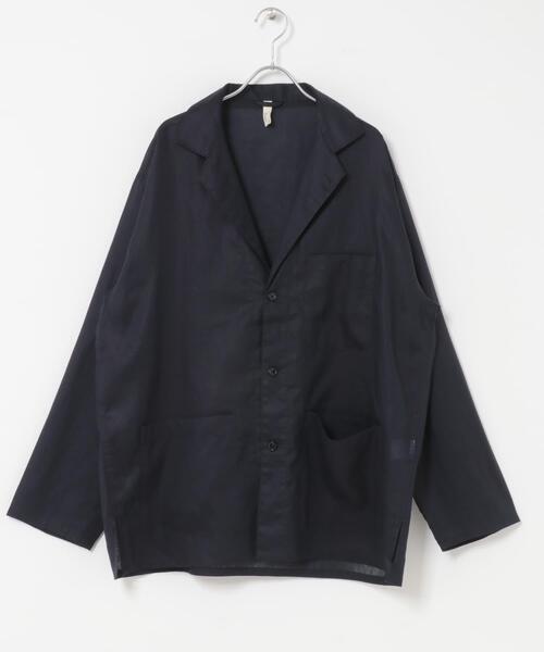 URBAN RESEARCH DOORS(アーバンリサーチドアーズ)の「RA/LYO Sheer Shirts Jacket(その他アウター・メンズ・ネイビー/ブラック・LARGE/MEDIUM)」の6枚目の写真
