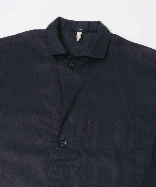 URBAN RESEARCH DOORS(アーバンリサーチドアーズ)の「RA/LYO Sheer Shirts Jacket(その他アウター・メンズ・ネイビー/ブラック・LARGE/MEDIUM)」の7枚目の写真