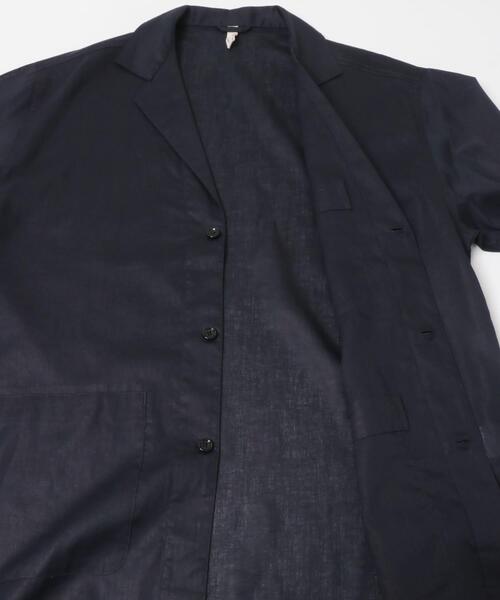 URBAN RESEARCH DOORS(アーバンリサーチドアーズ)の「RA/LYO Sheer Shirts Jacket(その他アウター・メンズ・ネイビー/ブラック・LARGE/MEDIUM)」の8枚目の写真