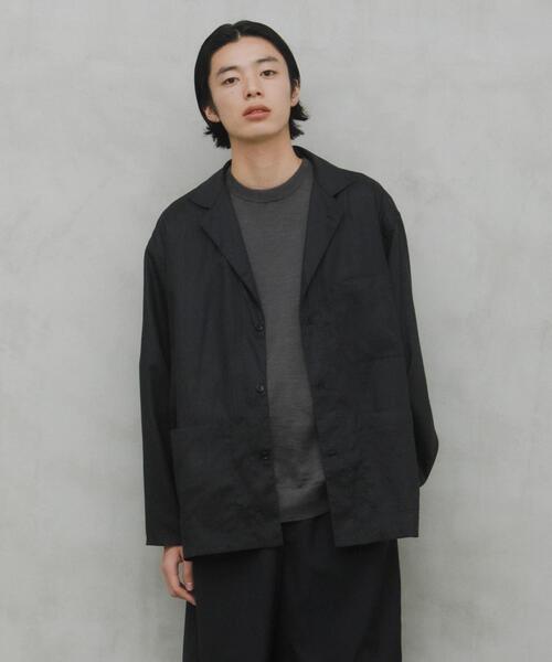 URBAN RESEARCH DOORS(アーバンリサーチドアーズ)の「RA/LYO Sheer Shirts Jacket(その他アウター・メンズ・ネイビー/ブラック・LARGE/MEDIUM)」の14枚目の写真