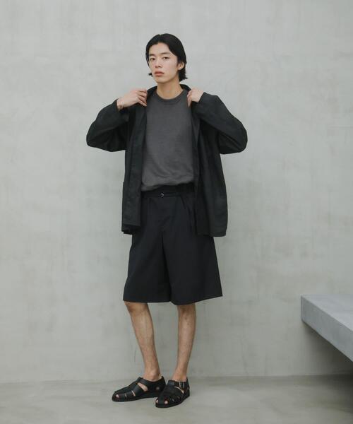 URBAN RESEARCH DOORS(アーバンリサーチドアーズ)の「RA/LYO Sheer Shirts Jacket(その他アウター・メンズ・ネイビー/ブラック・LARGE/MEDIUM)」の17枚目の写真