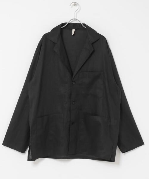 URBAN RESEARCH DOORS(アーバンリサーチドアーズ)の「RA/LYO Sheer Shirts Jacket(その他アウター・メンズ・ネイビー/ブラック・LARGE/MEDIUM)」の18枚目の写真