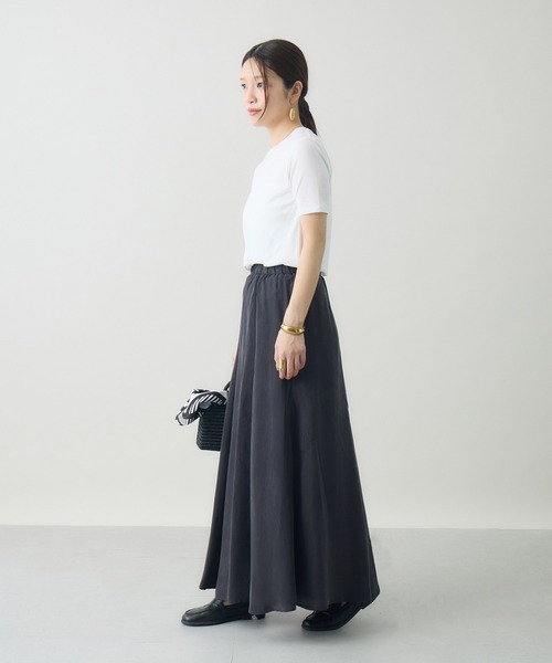 kuros'(クロス)の「スマイルコットン半袖T(Tシャツ/カットソー・レディース・ブラック/ホワイト・MEDIUM/SMALL)」の10枚目の写真