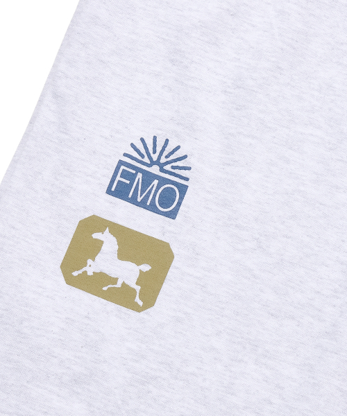 FREEMARIO（フリーマリオ）の「スモージリングTシャツ [メランジグレー]（Tシャツ/カットソー・レディース・ライトグレー・SMALL/MEDIUM）」の6枚目の写真