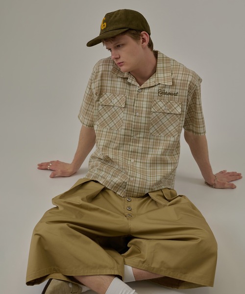 kutir(クティール)の「ASSORT RAYON-TOUCH SHIRT/アソート レーヨンタッチシャツ(シャツ/ブラウス・メンズ・ライトブルー/ブラック/ボルドー/グリーン系その他/ブルー系その他・MEDIUM/LARGE)」の3枚目の写真
