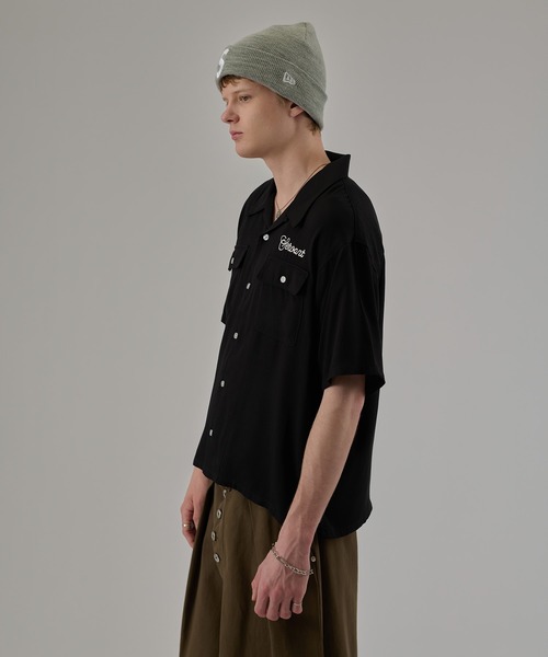 kutir(クティール)の「ASSORT RAYON-TOUCH SHIRT/アソート レーヨンタッチシャツ(シャツ/ブラウス・メンズ・ライトブルー/ブラック/ボルドー/グリーン系その他/ブルー系その他・MEDIUM/LARGE)」の7枚目の写真