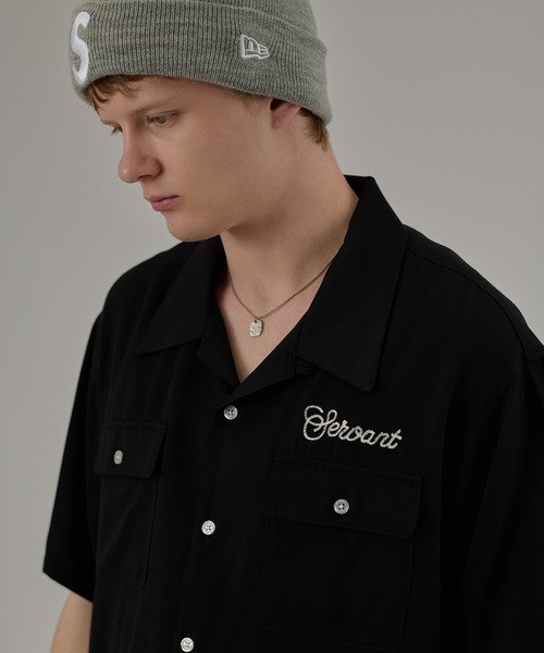 kutir(クティール)の「ASSORT RAYON-TOUCH SHIRT/アソート レーヨンタッチシャツ(シャツ/ブラウス・メンズ・ライトブルー/ブラック/ボルドー/グリーン系その他/ブルー系その他・MEDIUM/LARGE)」の16枚目の写真