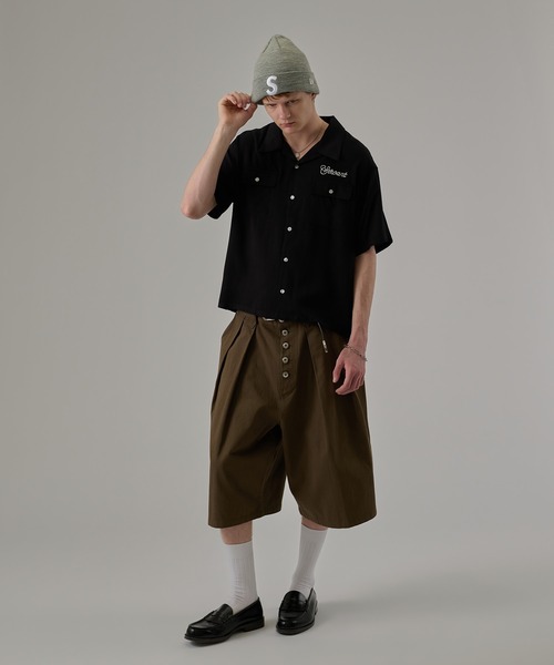 kutir(クティール)の「ASSORT RAYON-TOUCH SHIRT/アソート レーヨンタッチシャツ(シャツ/ブラウス・メンズ・ライトブルー/ブラック/ボルドー/グリーン系その他/ブルー系その他・MEDIUM/LARGE)」の9枚目の写真