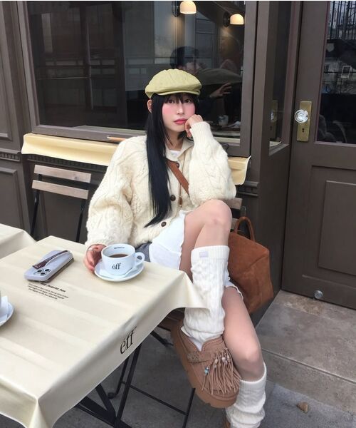 YASE(ヤセ)の「ソンイソンイxヤセ ネイティブ テスル 天然羊毛 クロッグ チェスナッツ(サンダル・レディース・その他・28cm/29cm/27cm)」の16枚目の写真