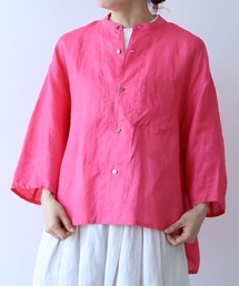 yuni（ユニ　）の「60/1Linen cocoon sleeves blouse（シャツ/ブラウス）」