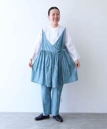 yuni（ユニ　）の「60/1Linen cocoon sleeves blouse（シャツ/ブラウス）」
