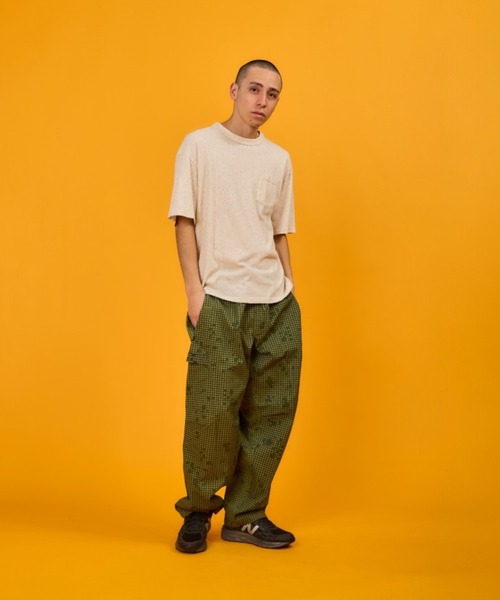 WALLA WALLA SPORT(ワラワラスポーツ)の「U.S. MADE COLOR NEP POCKET TEE / ユーエスメイド カラー ネップ ポケット ティー(Tシャツ/カットソー・メンズ・ブラック/ナチュラル・LARGE/X-LARGE)」の3枚目の写真