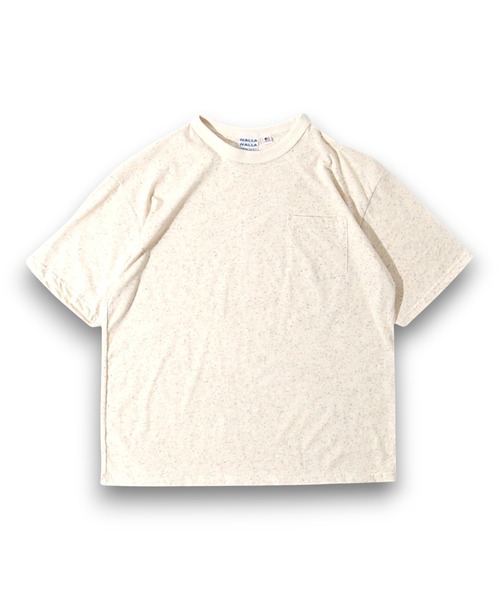 WALLA WALLA SPORT(ワラワラスポーツ)の「U.S. MADE COLOR NEP POCKET TEE / ユーエスメイド カラー ネップ ポケット ティー(Tシャツ/カットソー・メンズ・ブラック/ナチュラル・LARGE/X-LARGE)」の9枚目の写真