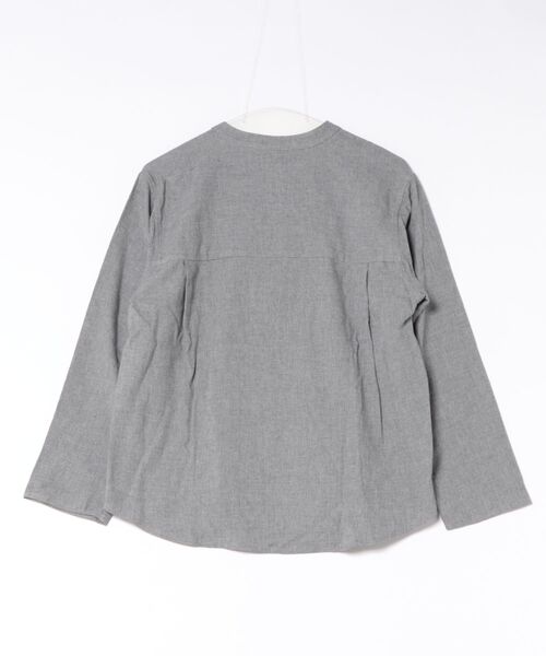 ARCHIVER（アーカイバ）の「【S】【it】【SEVENTY VENEZIA】バンドネックブラウス（シャツ/ブラウス・レディース・グレー・40）」の2枚目の写真