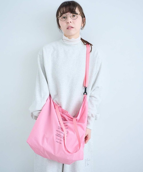I am I in fact...（アイアムアイインファクト）の「ID BAG（トートバッグ・レディース・ブラック/ピンク・FREE）」の8枚目の写真
