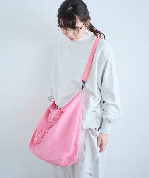 I am I in fact...（アイアムアイインファクト）の「ID BAG（トートバッグ・レディース・ブラック/ピンク・FREE）」の11枚目の写真