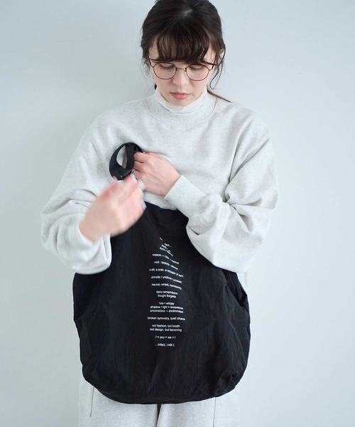 I am I in fact...（アイアムアイインファクト）の「ID BAG（トートバッグ・レディース・ブラック/ピンク・FREE）」の13枚目の写真