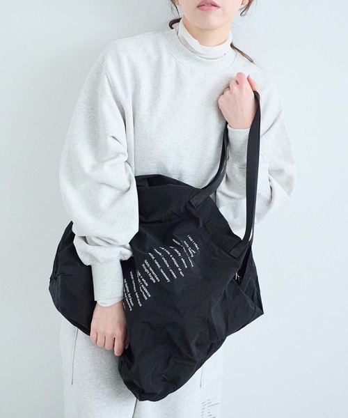 I am I in fact...（アイアムアイインファクト）の「ID BAG（トートバッグ・レディース・ブラック/ピンク・FREE）」の16枚目の写真