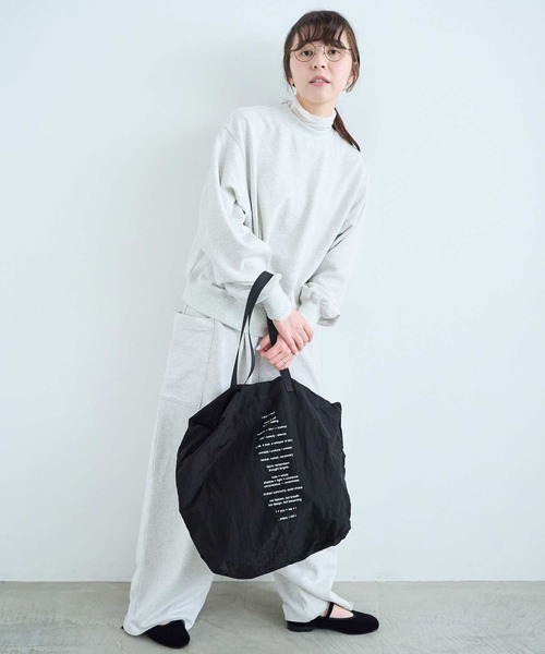 I am I in fact...（アイアムアイインファクト）の「ID BAG（トートバッグ・レディース・ブラック/ピンク・FREE）」の18枚目の写真