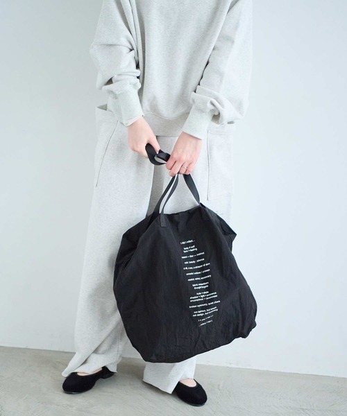 I am I in fact...（アイアムアイインファクト）の「ID BAG（トートバッグ・レディース・ブラック/ピンク・FREE）」の20枚目の写真