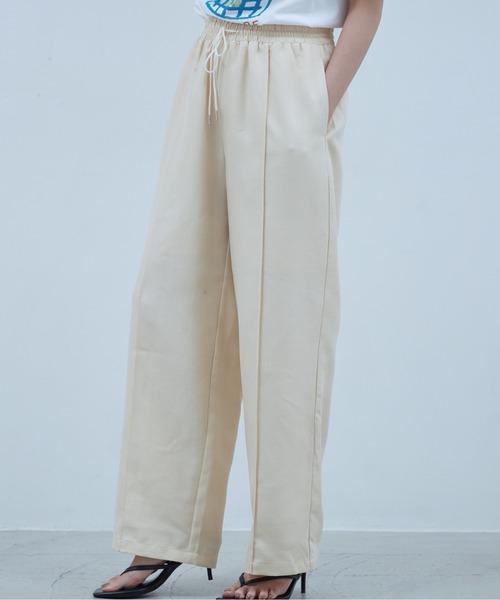 Linen Like Pintuck Pants｜リネンライクピンタックパンツ（その他