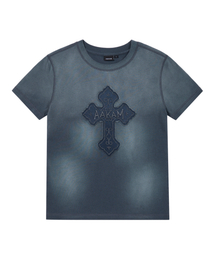 Dust Fade CROS2 Half Top (Blue)